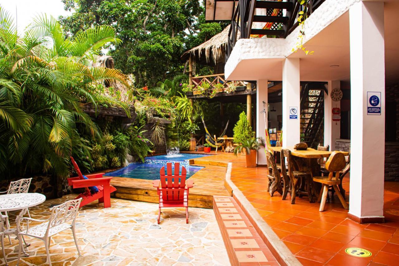 Hostal Antawara Tayrona El Zaino Exterior foto