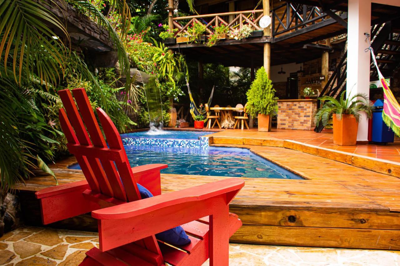 Hostal Antawara Tayrona El Zaino Exterior foto
