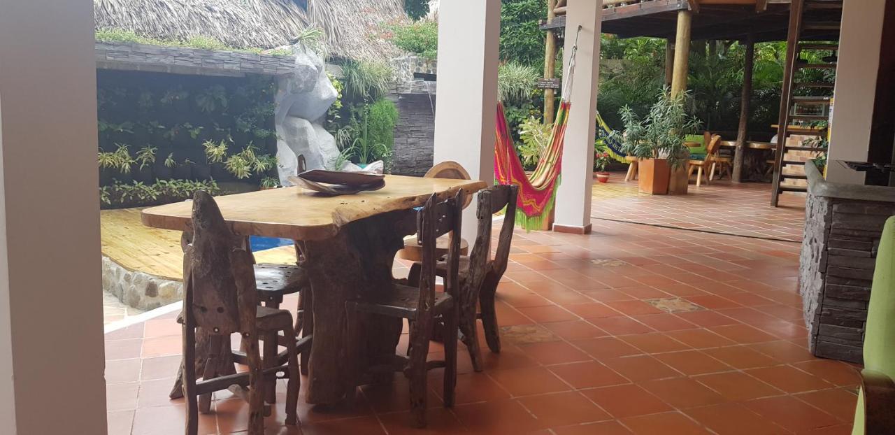 Hostal Antawara Tayrona El Zaino Exterior foto